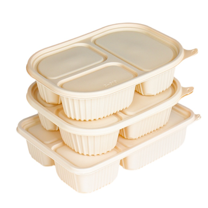 Biodegradable food container with lid from DisposablesInc.com The best import service in China. Import your disposable items and products from us.